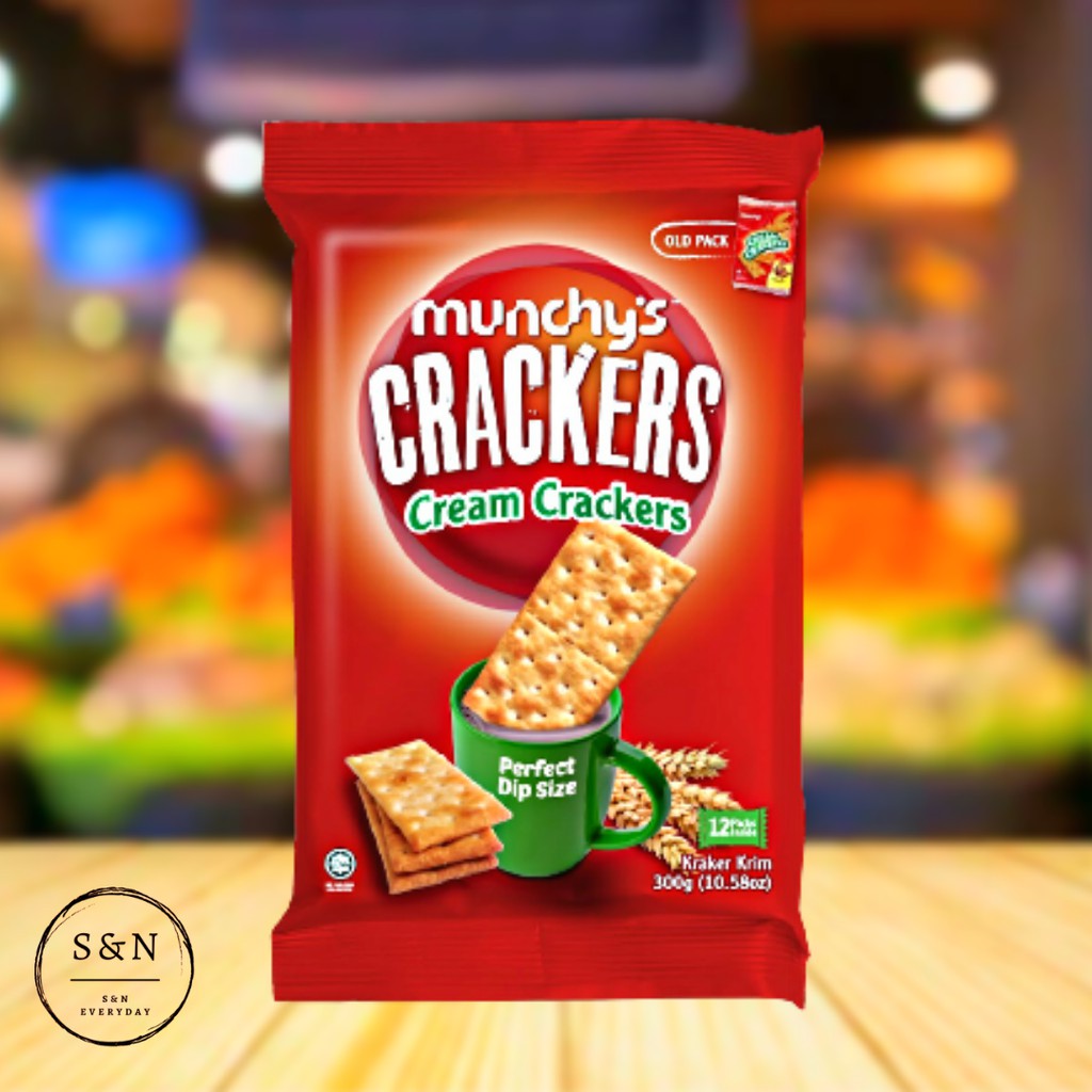 MUNCHY'S CRACKERS CREAM CRACKER 300g | Shopee Malaysia