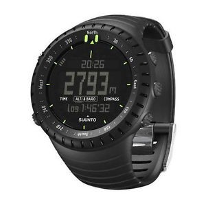 suunto core all black military men's outdoor sports watch
