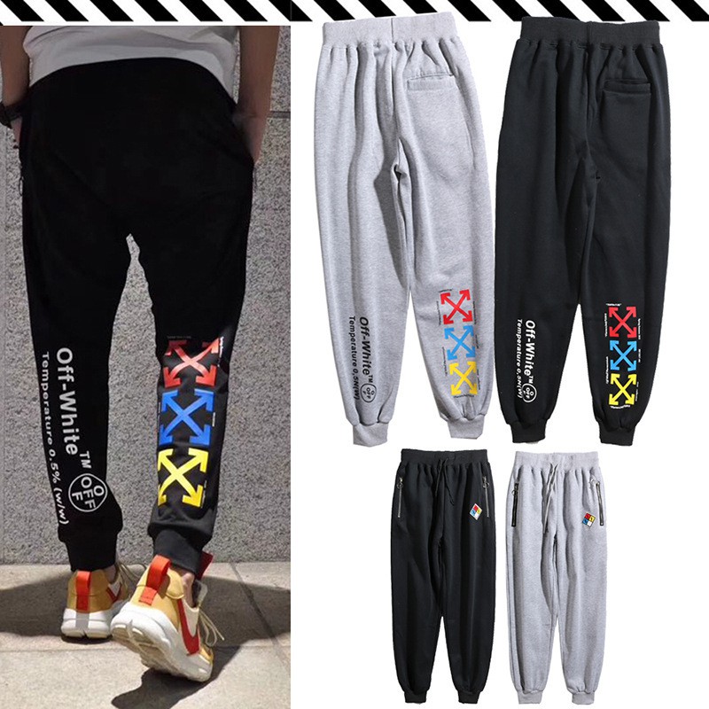 off white joggers men