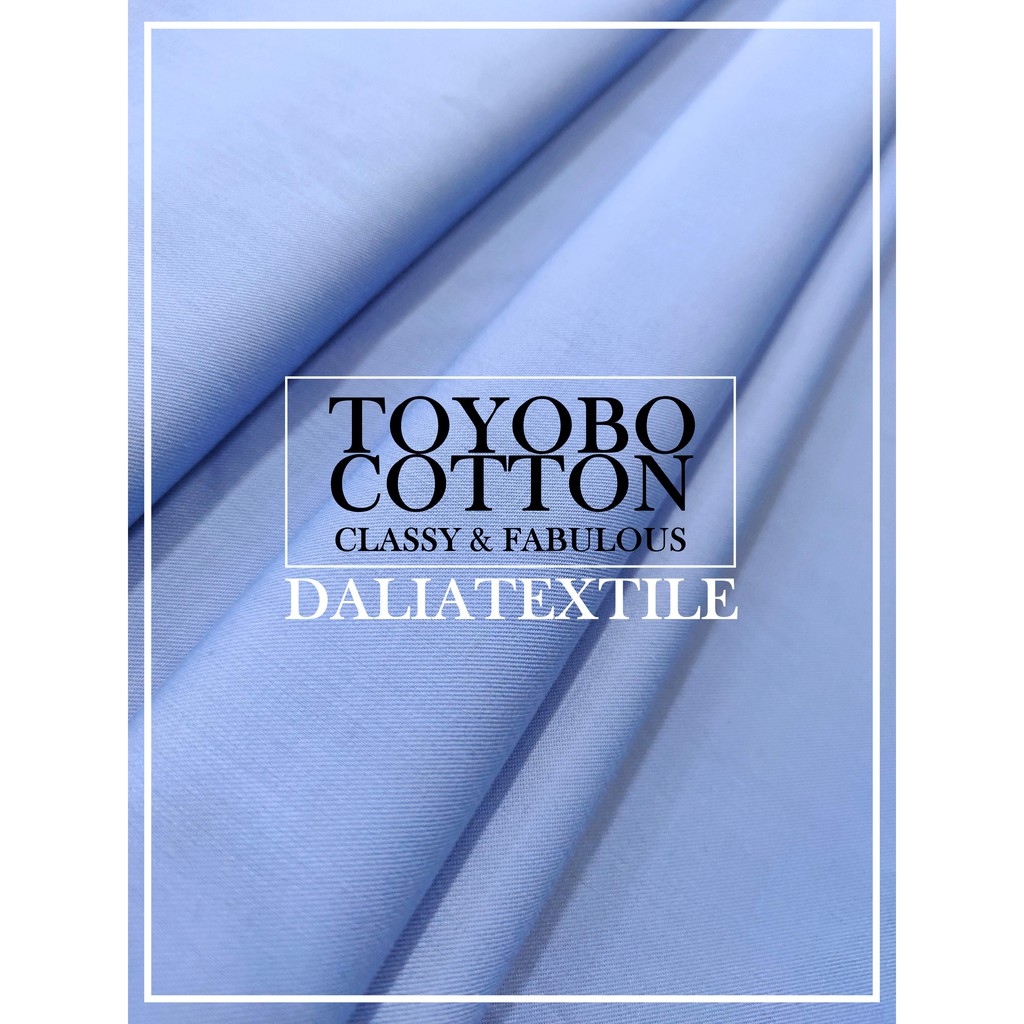  3 KAIN  PASANG COTTON TOYOBO COTTON JAPANESE COTTON 