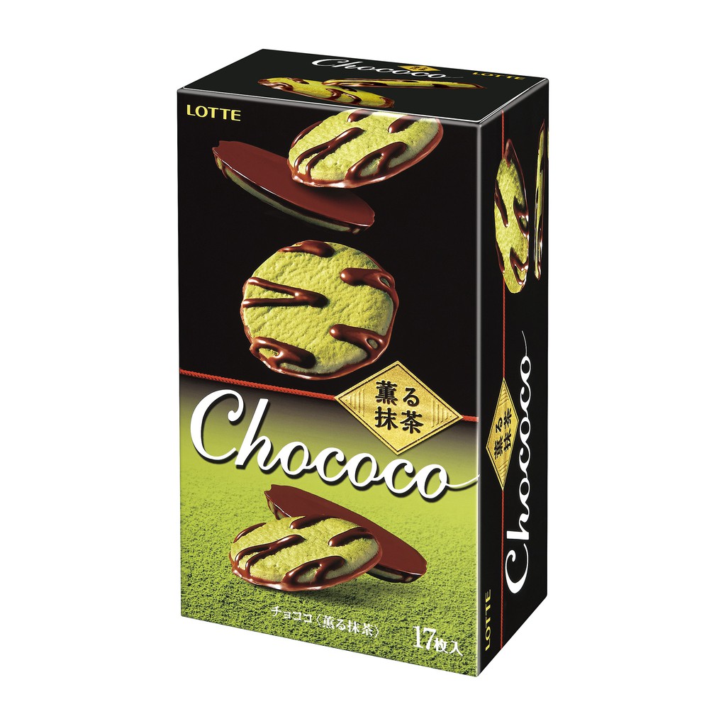 Lotte Chocolate <Scented Matcha> (17pcs) / ロット チョココ＜薫る抹茶＞17個