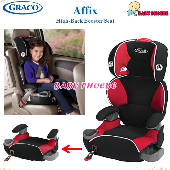 Graco Affix Youth Highback Booster Car, Graco Affix Highback Booster Car Seat