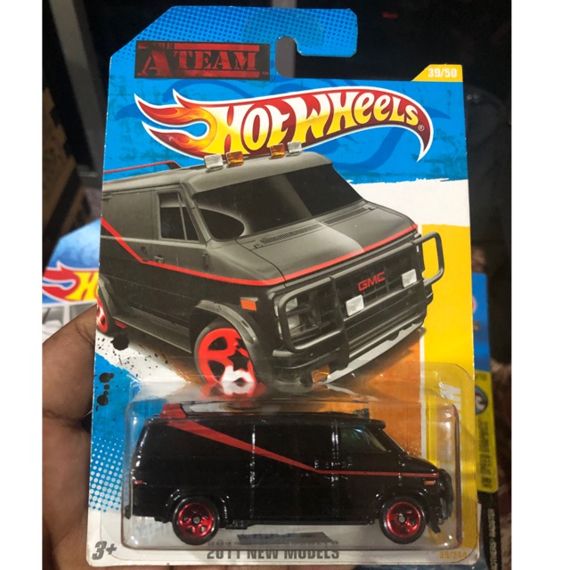 hot wheels a team van