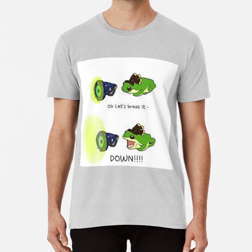 Oh Let S Break It Down T Shirt Lucio Meme Dank Shopee Malaysia