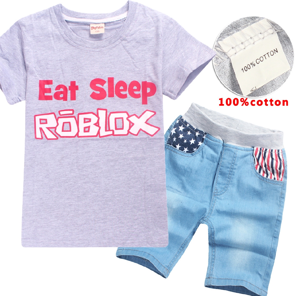 100 Cotton 6 14 Year Old Boy Summer Jeans Set Up Roblox - 100 cotton 6 14 year old boy summer jeans set up roblox