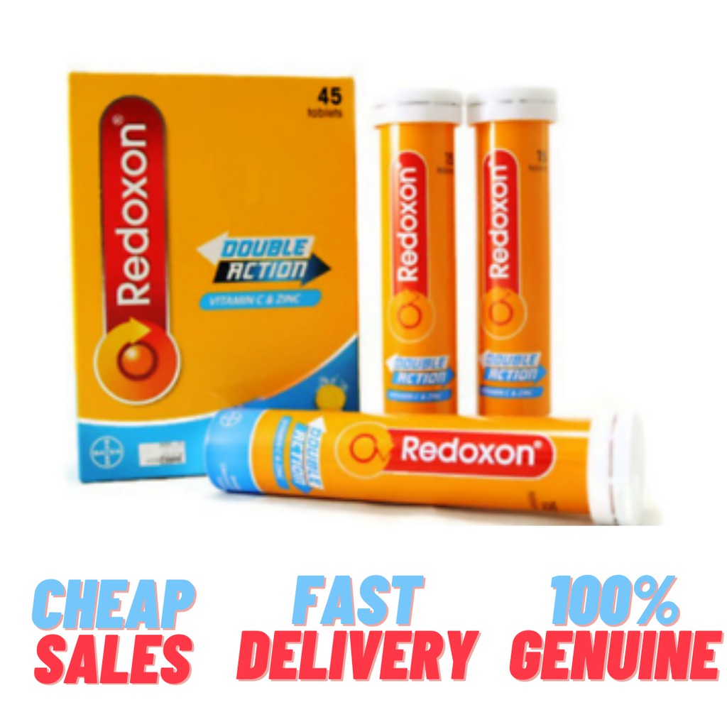 Buy Vitamin C 1000mg Redoxon Double Action Vitamin C Zinc Exp 08 23 Seetracker Malaysia