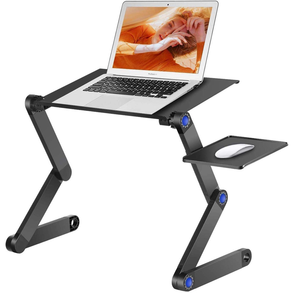 Laptop Stand for Bed & Sofa - Foldable Laptop Stand - Adjustable ...