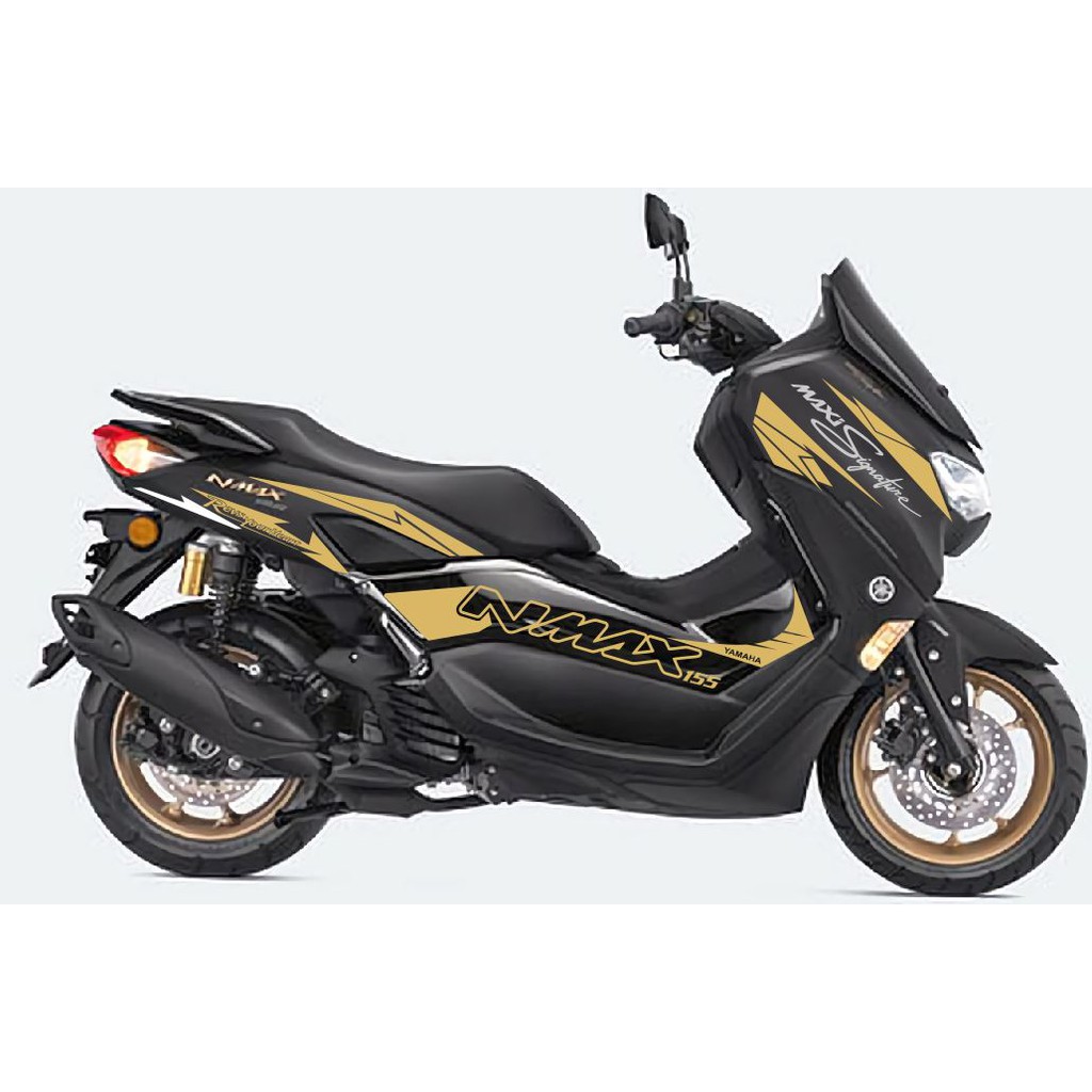 Striping Stciker All New Nmax  2022 Black Gold Csnn20 