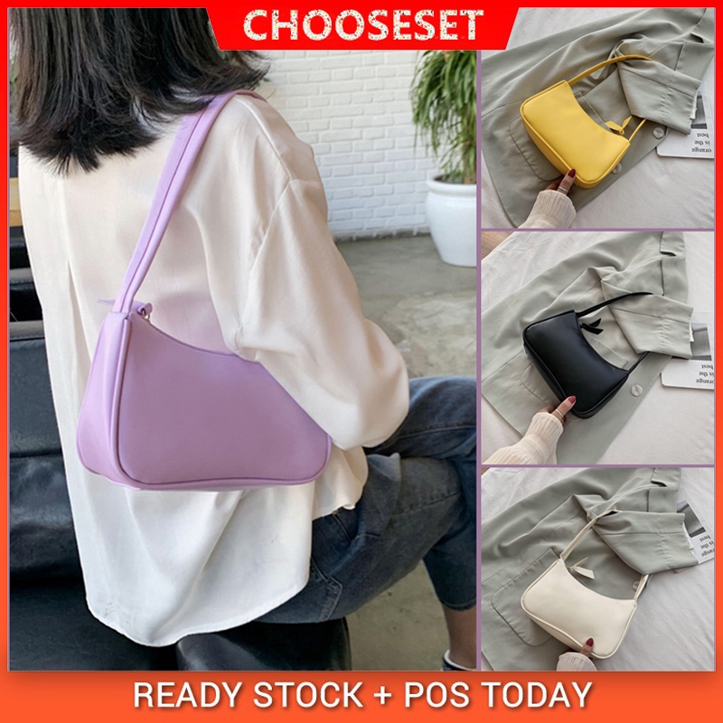 CS 2021 New Shoulder Bag Women handbag Soft PU Leather Underarm Bag ...