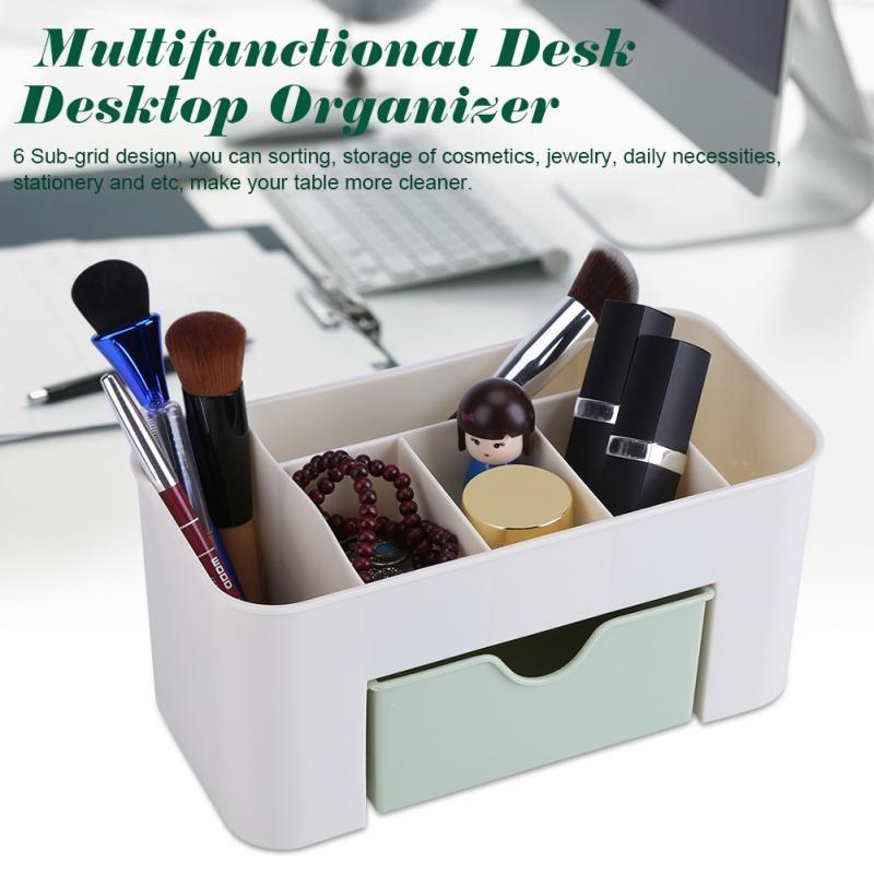 Multifunctional Desk Organizer Drawer Stationery Holder Makeup