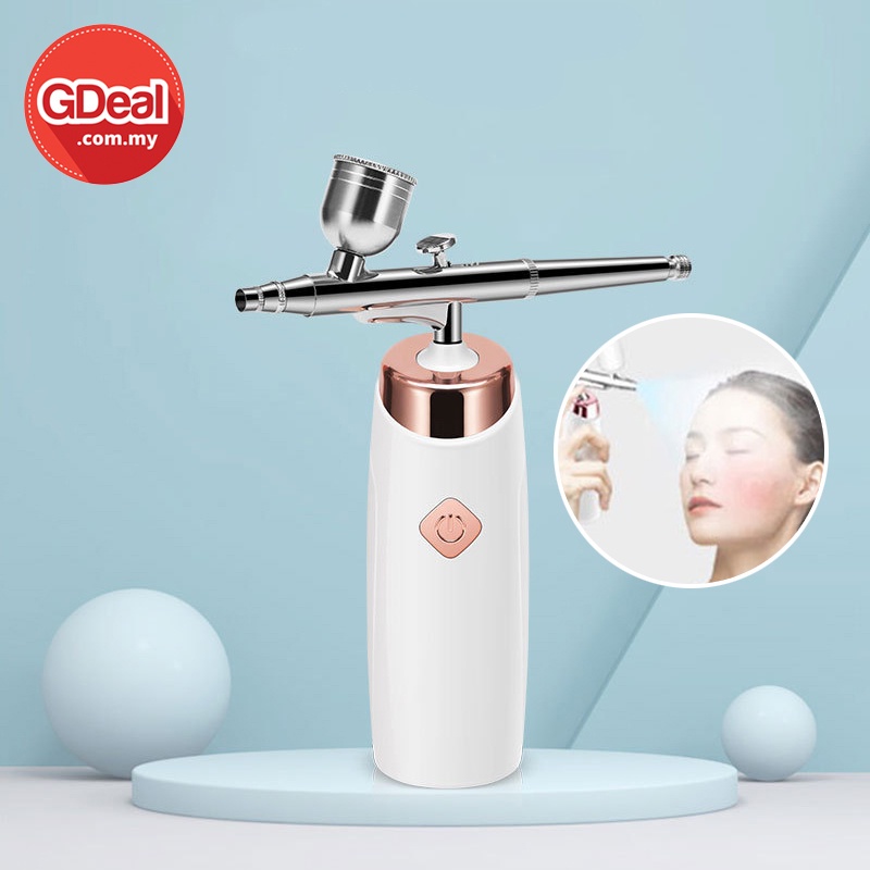 GDeal Facial Beauty Instrument High Pressure Oxygen Injector Handheld Little Beauty Spray Device