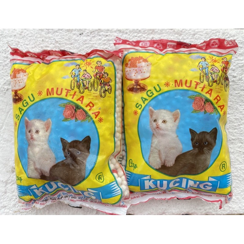 Ready Stock Sagu Mutiara Cap Kuching Asli Indonesia 70g Shopee Malaysia