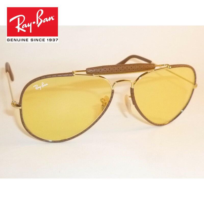 yellow aviator sunglasses ray ban