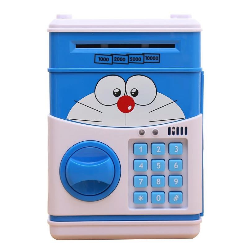 Doraemon Saving Box, ATM, Money education Shopee Malaysia