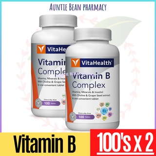 Vitahealth Vitamin B Complex [ 100's ] Advance Formula | Shopee Malaysia