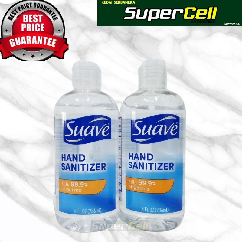Unilever Suave Hand Sanitizer 236ml Shopee Malaysia