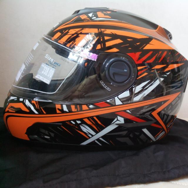 [Visor Only] GRAYFOSH Helmet Full Face Visor G2002 Tinted Visor Cermin ...