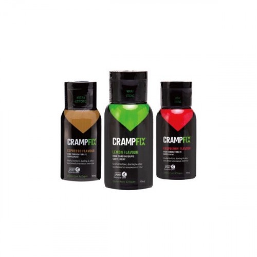 CrampFix QuickFix Shot 50ml Lemon/Raspberry/Espresso EXP Dec/2024 Dec