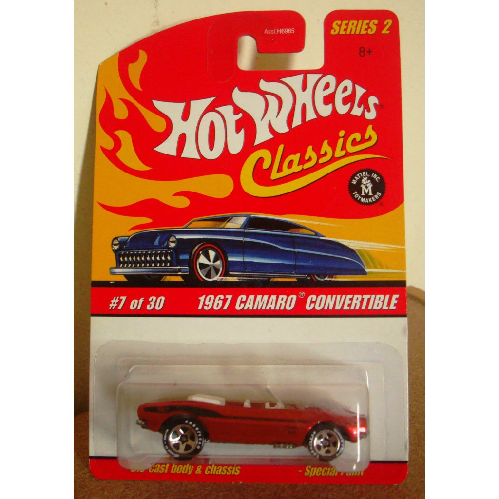 hot wheels 1967 camaro