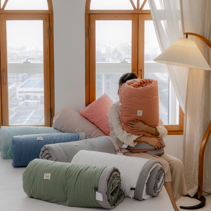 Japanesestyle quilt Thin quilt Summer quilt Thin quilt Washed summer