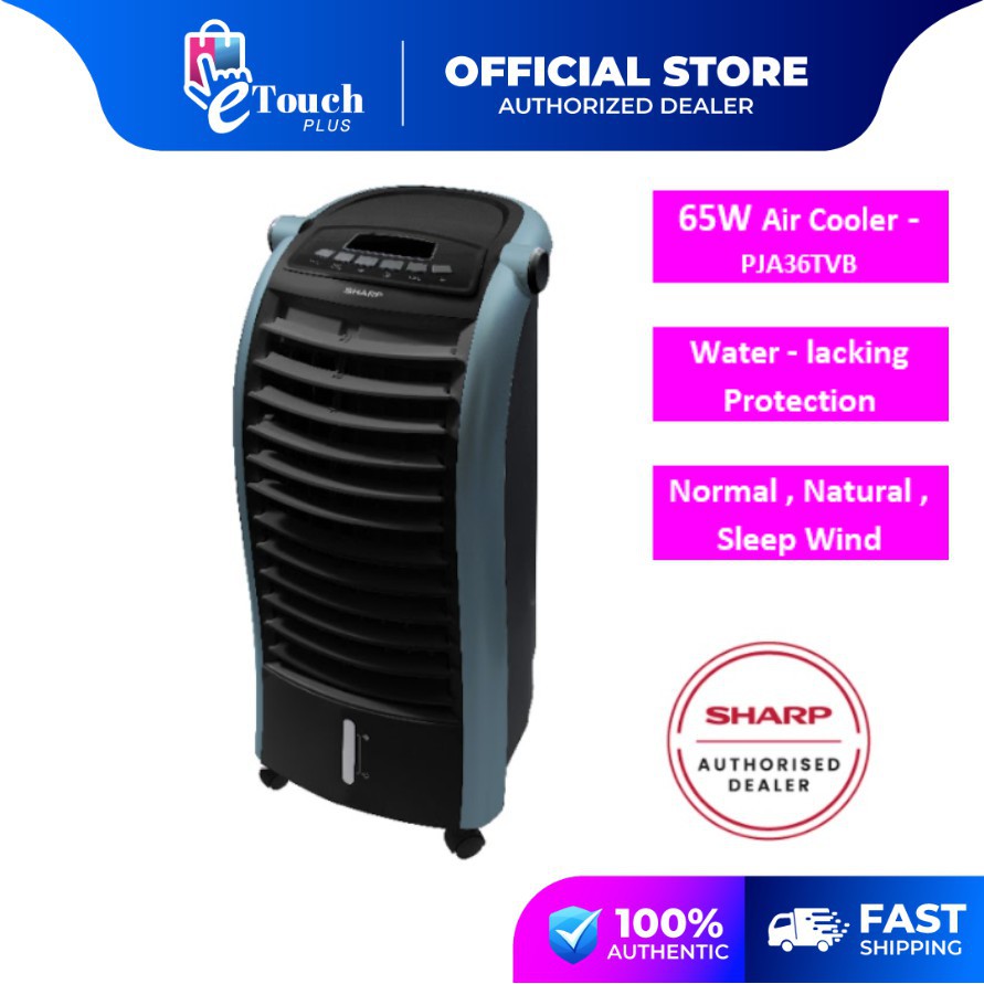 Sharp Air Cooler (6 L) PJA36TVB -Black/PJA36TVW -White
