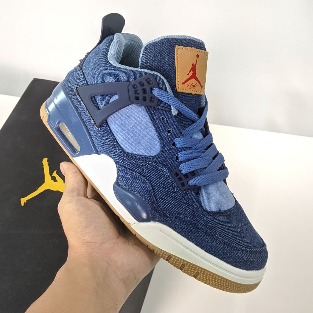 jordan 4 retro levi's denim