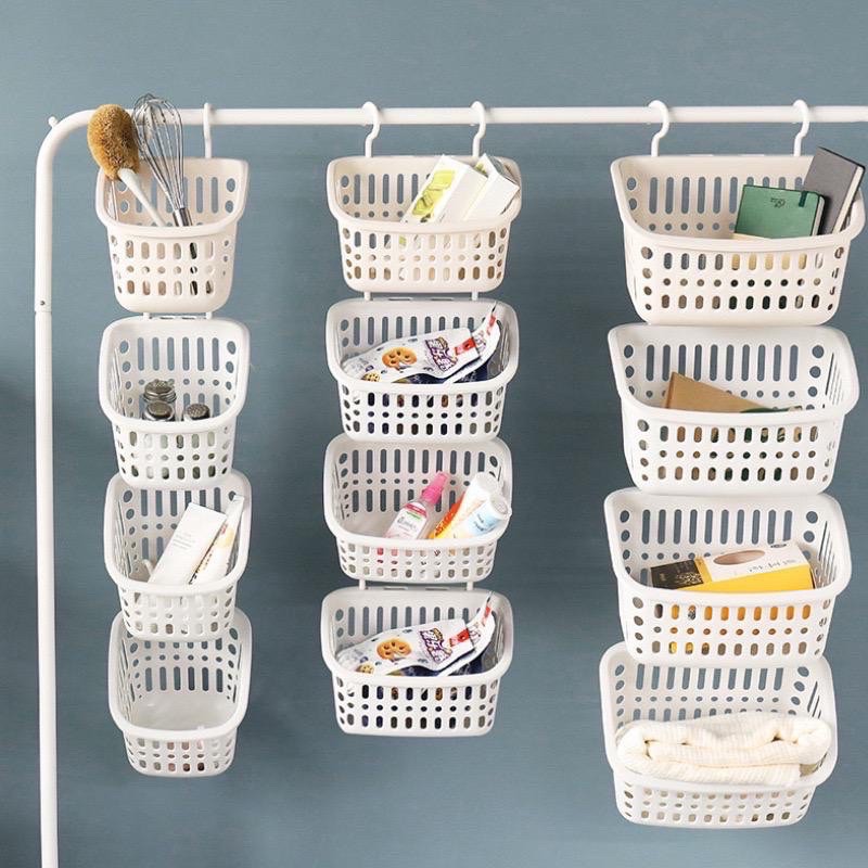 Muji Style Hanging storage basket  Multipurpose Basket bathroom