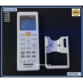 Panasonic Air Conditioner Remote Control A75C3826 - For CS-E9PKR, CS-E12PKR Models (No Heat Function, Open Box)