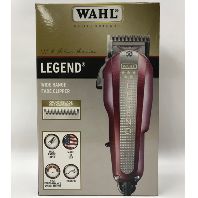 wahl legend v9000 professional corded clipper