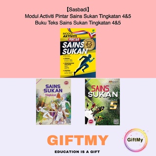 【Sasbadi】Modul Activiti Pintar Sains Sukan Tingkatan 4&5 KSSM 2022