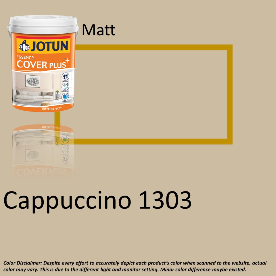 Jotun Paint 5L Essence Cover Plus Matt 1303 Cappuccino /interior wall