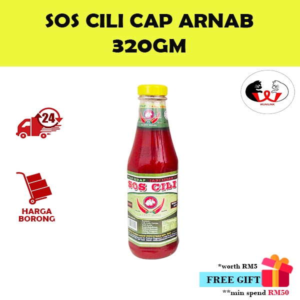 Sos Cili Cap Arnab (320G)/Rabbit Brand Chilli Sauce (320G)