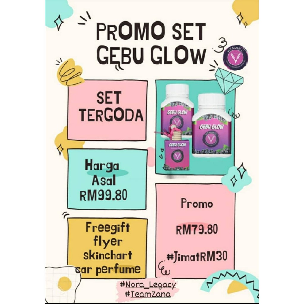 Free Perfume Gebu Glow Vitamin C Original From Hq Shopee Malaysia