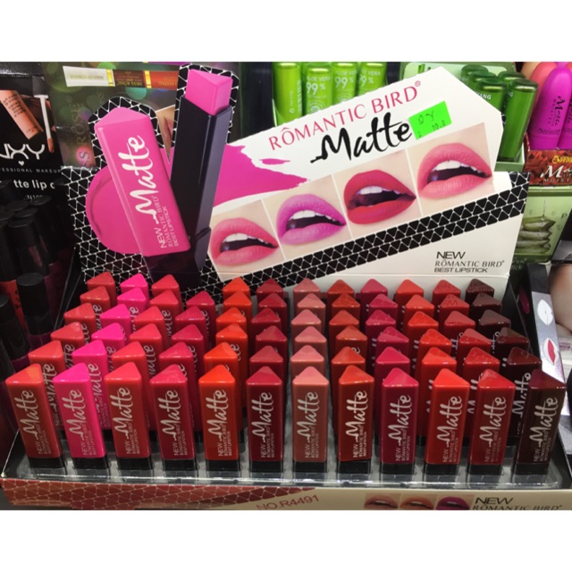 romantic bird matte lipstick