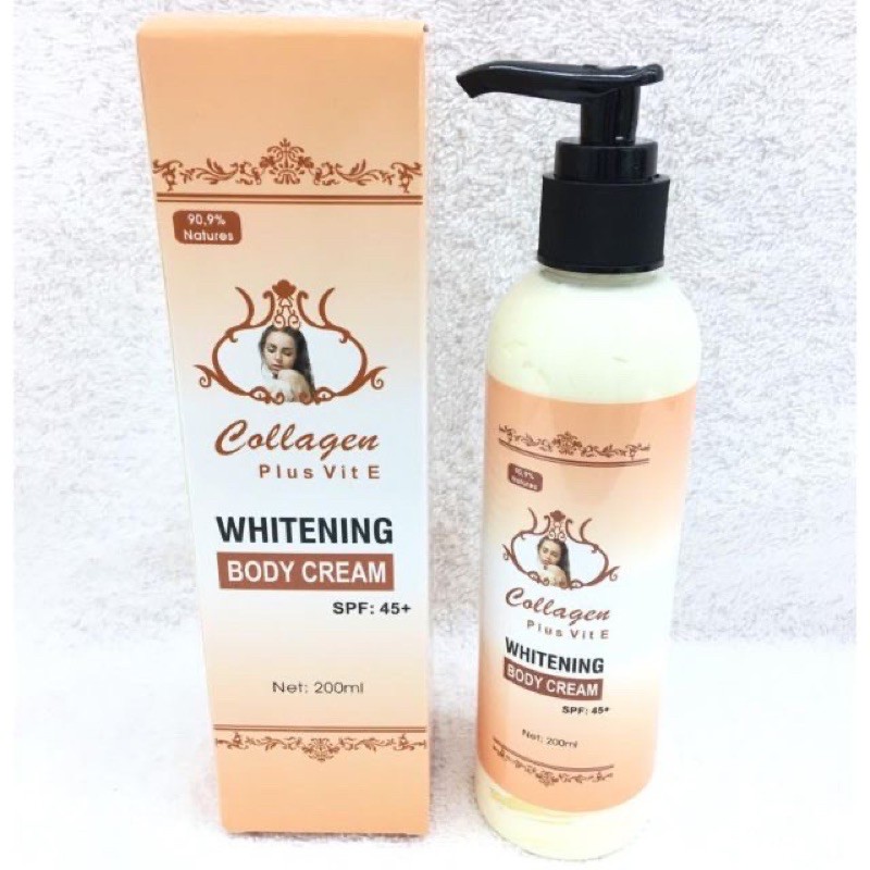 Original Collagen Plus Vit E Whitening Body Cream Spf15 200ml