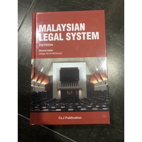 Malaysian Legal System 2nd Ed By Ashgar Ali (Preloved) | Shopee Malaysia