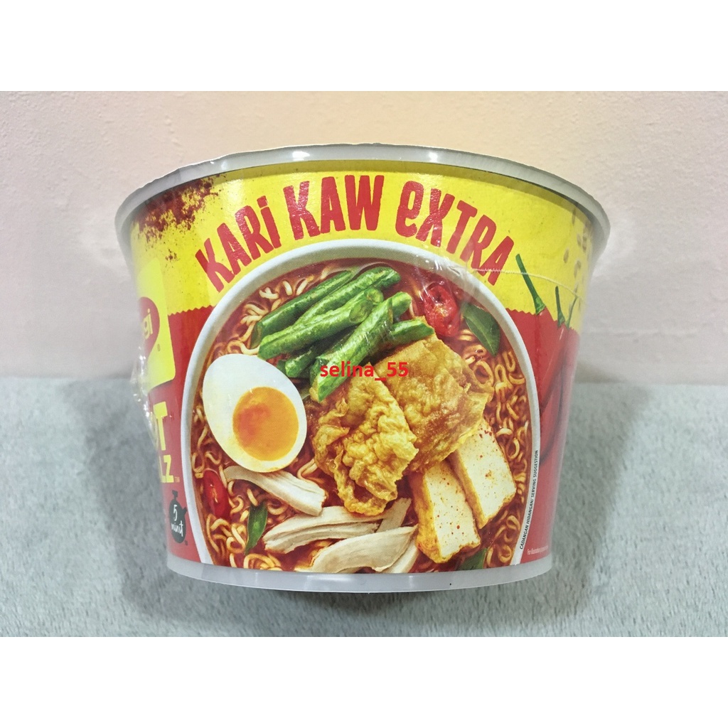 MALAYSIA MAGGI KARI KAW EXTRA HOT MEALZ MI SEGERA CURRY EXTRA FLAVOUR ...