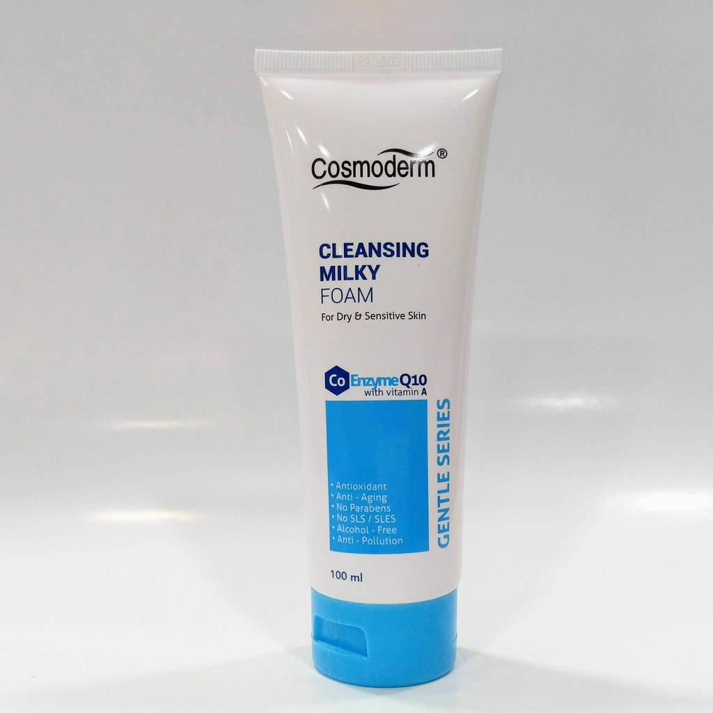 cosmoderm cleansing milky foam