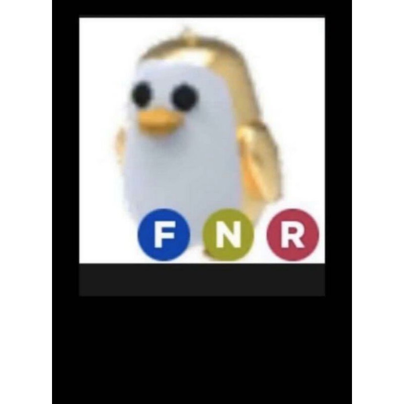 Adopt Me Legendary Golden Penguin Neon Fly Ride Nfr Shopee Malaysia - nfr gold penguin in adoptme roblox ebay