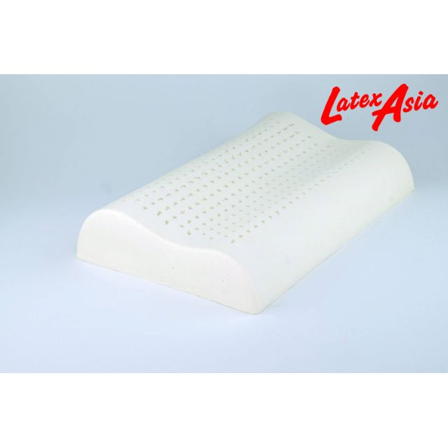 Latexasia Natural Latex Pillow Contour Shopee Malaysia