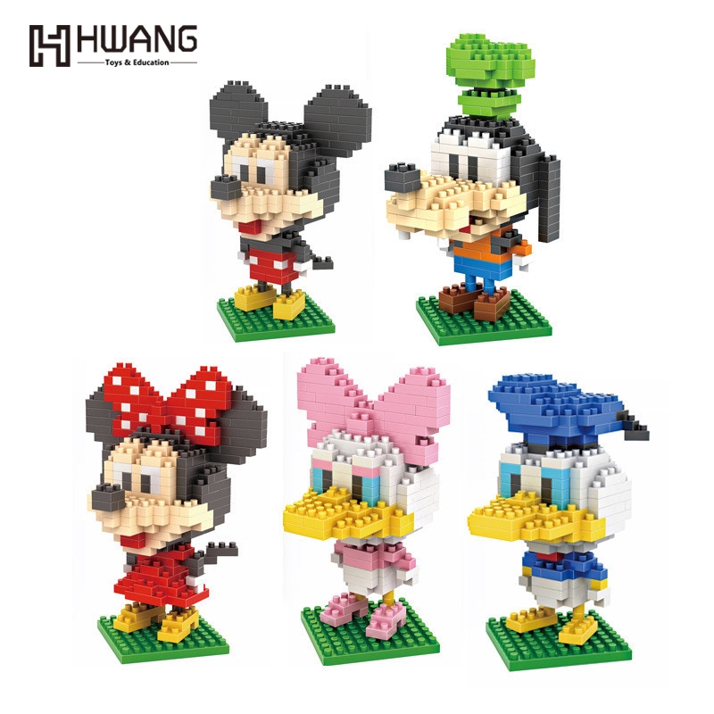 minnie mouse building blocks