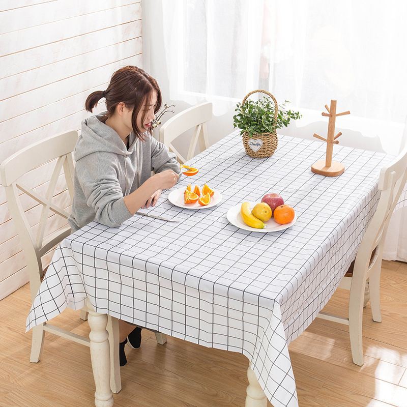 Moden Table cloth Nordic  Style alas meja  makan  Shopee 