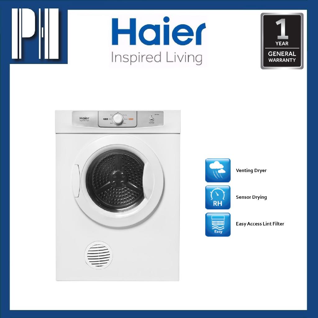 Haier HDYD60 6.0KG Vented Dryer Shopee Malaysia
