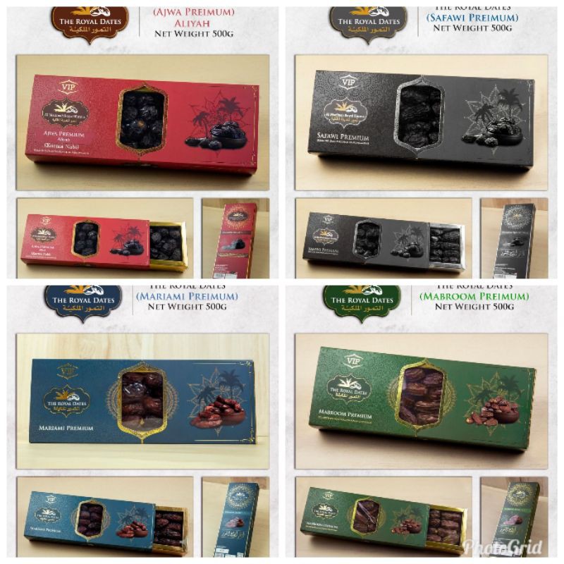 [GIFT BOX][PEMBORONG KURMA] KURMA MADINAH AJWA SAFAWI MABROOM MARIAMI