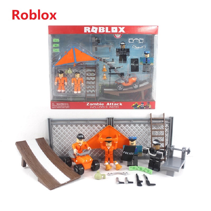 Hot Roblox Building Blocks Zombie Attack Prison Break Great Escape Virtual World Games Robot Action Figure By Boomtech Shopee Malaysia - roblox de zombie attack