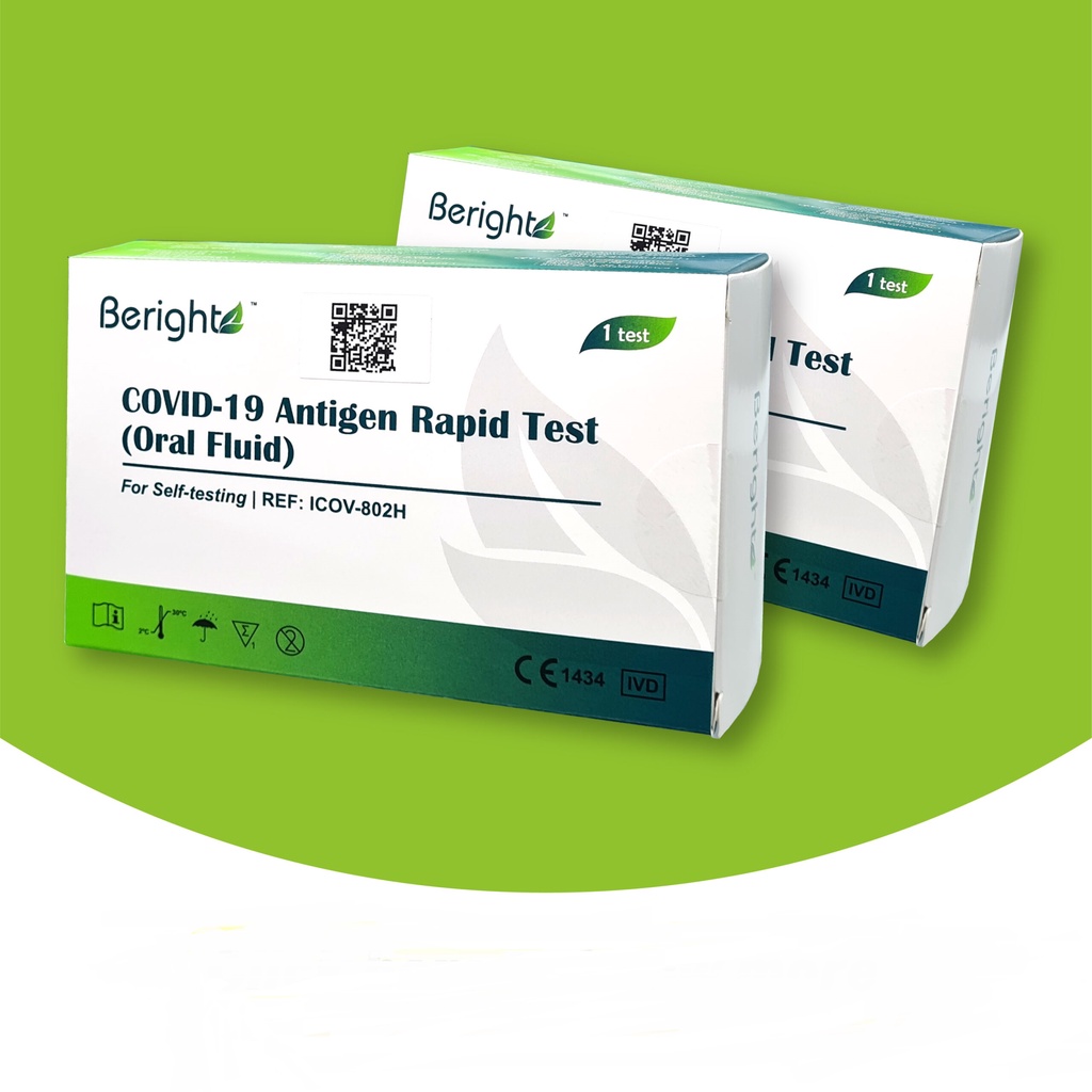 Beright Covid19 Saliva Antigen Rapid Test Kit [MDA Approved] Shopee Malaysia