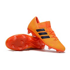 messi orange boots