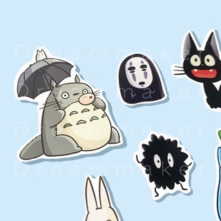 studio ghibli my neighbour totoro howls moving castle spirited away sticker pack last stock shopee malaysia