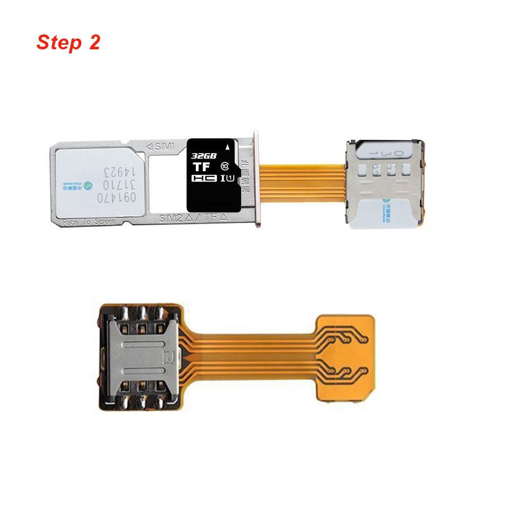 Hot Hybrid Dual Micro Mini Nano SIM Card Adapter Converter Extension SD