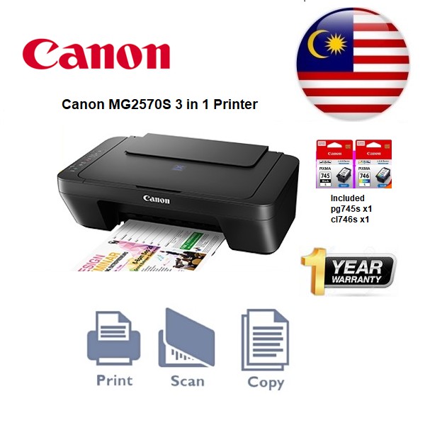 Canon MG2570S Printer Canon MG2570S Cartridge Affordable AllInOne